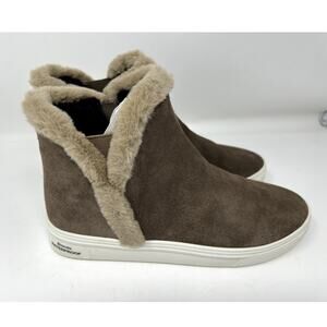 Blondo Women's Gianna Sneaker, Taupe, Size 7.5 M